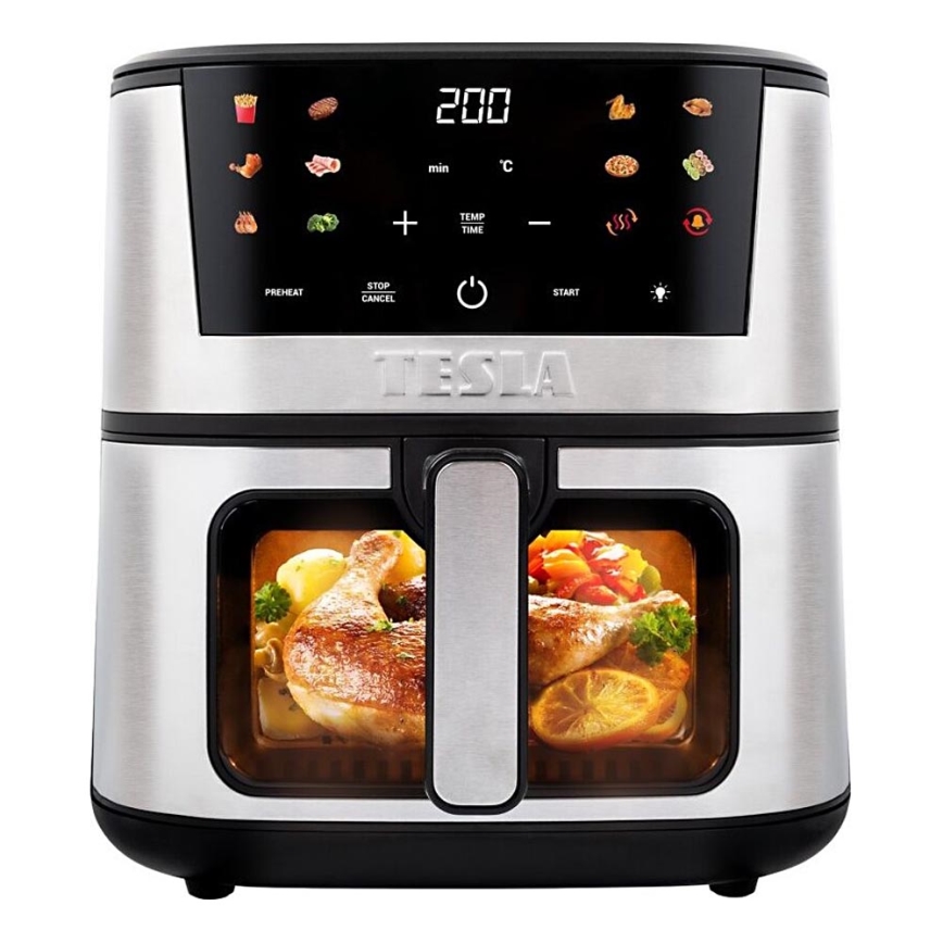 TESLA Electronics AirCook - Višenamjenska digitalna friteza na vrući zrak 7 l 1600W/230V