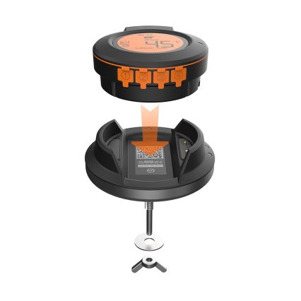 TESLA Electronics Cook - Digitalni termometar za meso sa sondom 0-400 °C 2xAA IP65