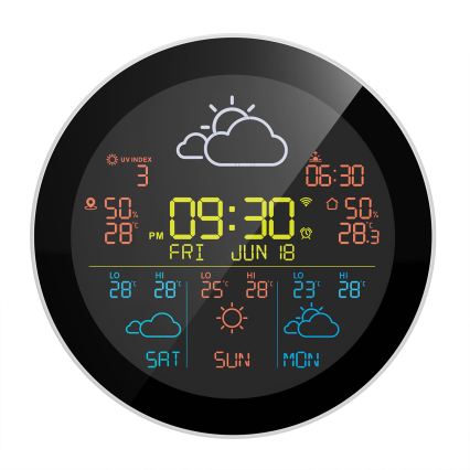 TESLA Electronics Device - Pametna meteostanica sa senzorom, 400 mAh, Wi-Fi Tuya, IP44