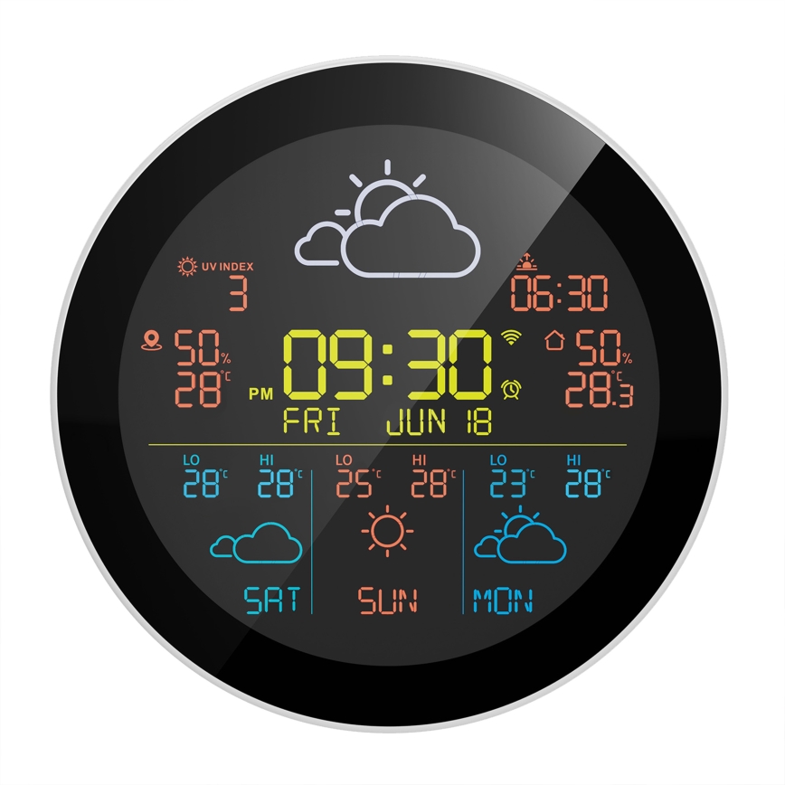 TESLA Electronics Device - Pametna meteostanica sa senzorom, 400 mAh, Wi-Fi Tuya, IP44