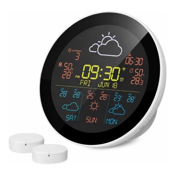 TESLA Electronics Device - Pametna meteostanica sa senzorom, 400 mAh, Wi-Fi Tuya, IP44