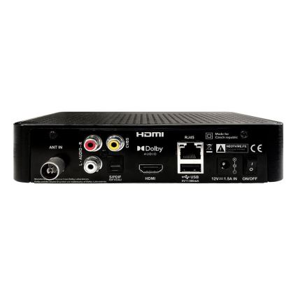 TESLA Electronics - DVB-T2 H.265 (HEVC) prijamnik s HbbTV 12V + daljinski upravljač