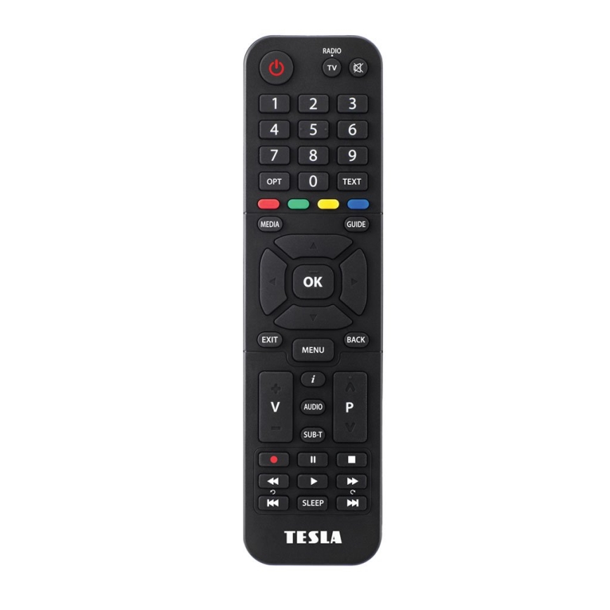 TESLA Electronics - DVB-T2 H.265 (HEVC) prijamnik s HbbTV 12V + daljinski upravljač
