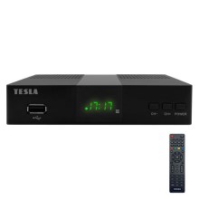 TESLA Electronics - DVB-T2 H.265 (HEVC) prijemnik 2xAAA + daljinski upravljač
