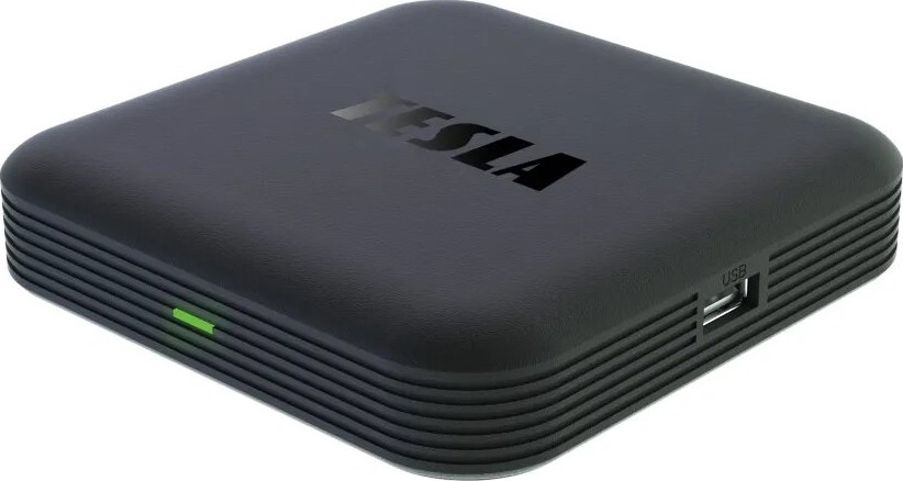 TESLA Electronics MediaBox - UHD multimedijalni reproduktor Wi-Fi + daljinski upravljač