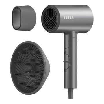 TESLA Electronics MyCare - Sklopivi fen 1800W/230V sivi