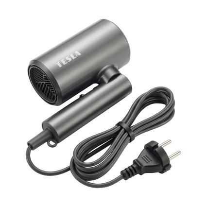TESLA Electronics MyCare - Sklopivi fen 1800W/230V sivi