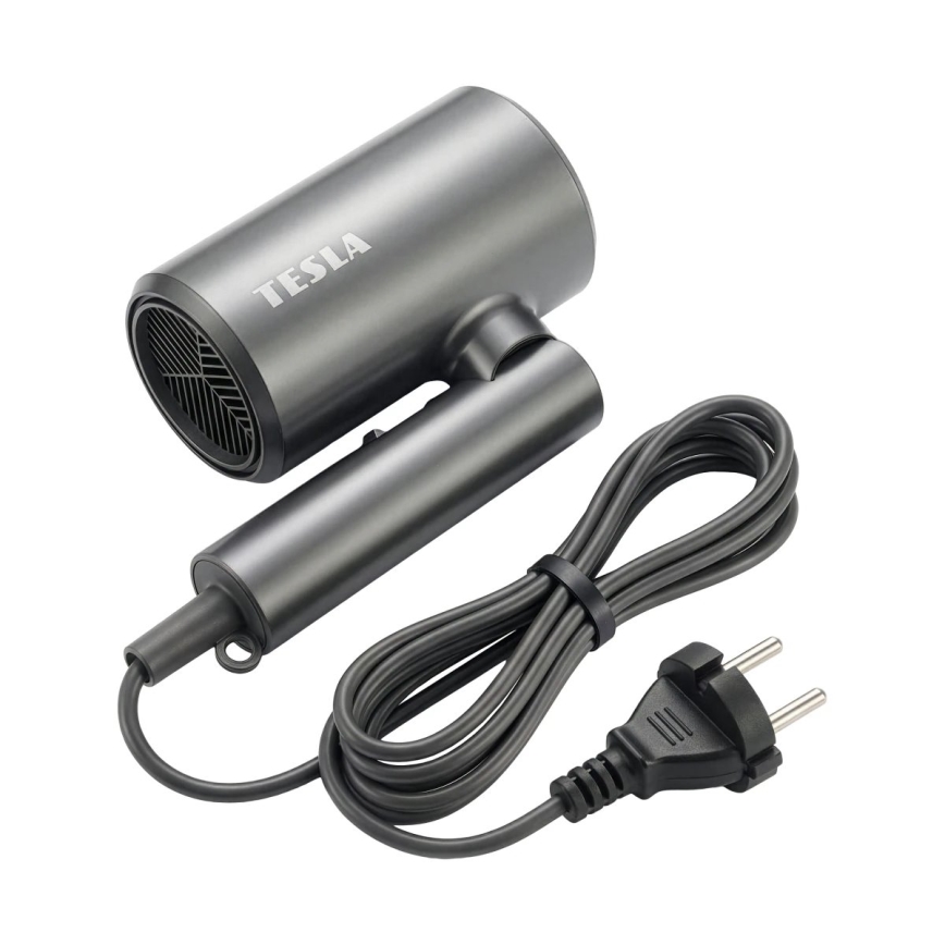 TESLA Electronics MyCare - Sklopivi fen 1800W/230V sivi