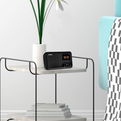 TESLA Electronics - Radio DAB+ FM 5W/4000 mAh crna