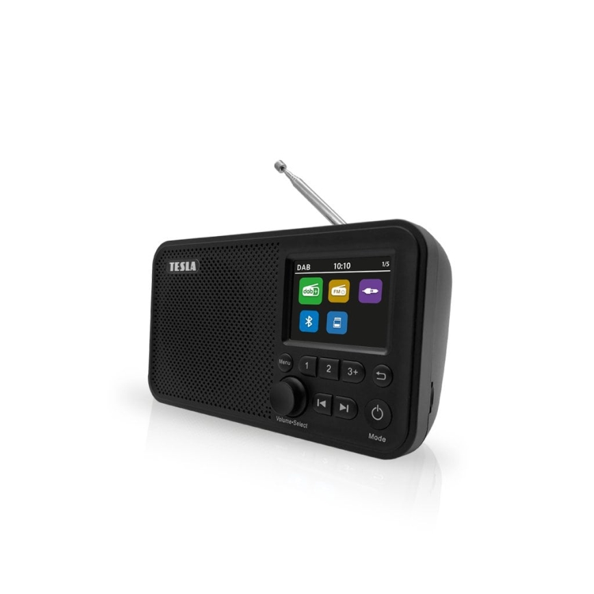 TESLA Electronics - Radio DAB+ FM 5W/4000 mAh crna