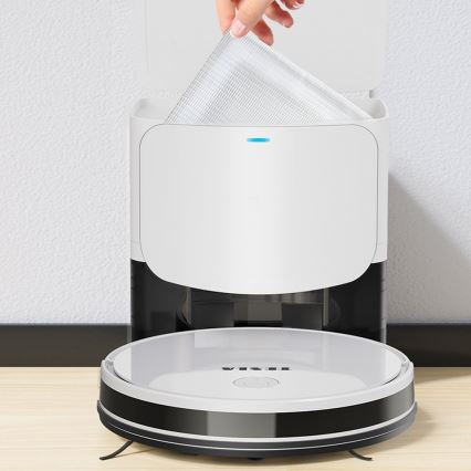 TESLA Electronics RoboStar - Pametni robotski usisavač 2u1 2600 mAh Wi-Fi bijela + daljinski upravljač