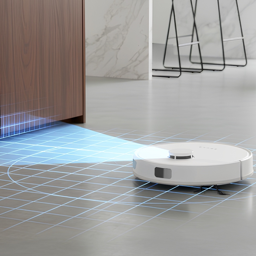 TESLA Electronics RoboStar - Pametni robotski usisavač 3 u 1 3200 mAh Wi-Fi bijela