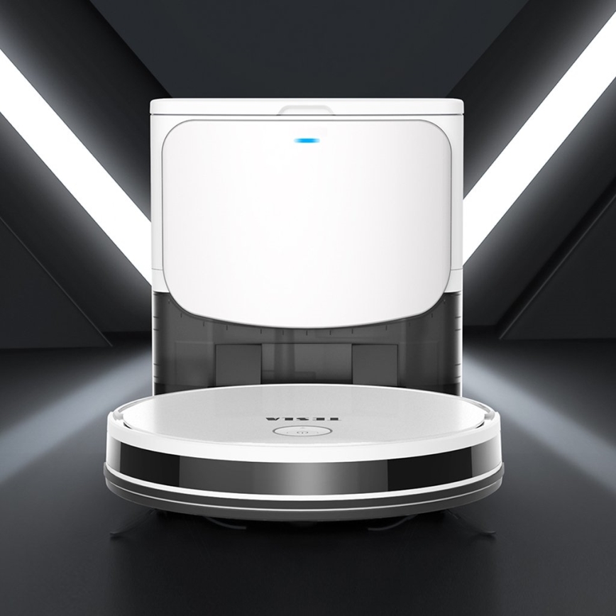 TESLA Electronics RoboStar - Pametni robotski usisivač 2u1 2600 mAh Wi-Fi bijela + daljinski upravljač