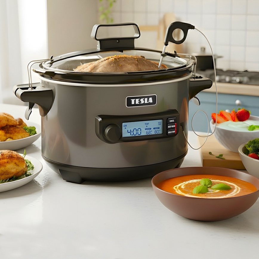 TESLA Electronics SlowCook - Kuhalo za sporo kuhanje 5,6 l 290W/230V