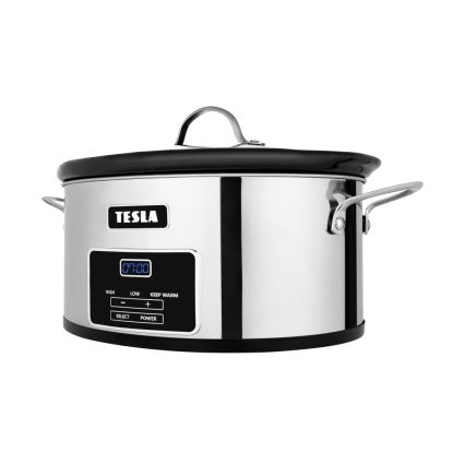 TESLA Electronics SlowCook - Lonac za sporo kuhanje 5,6 l 250W/230V