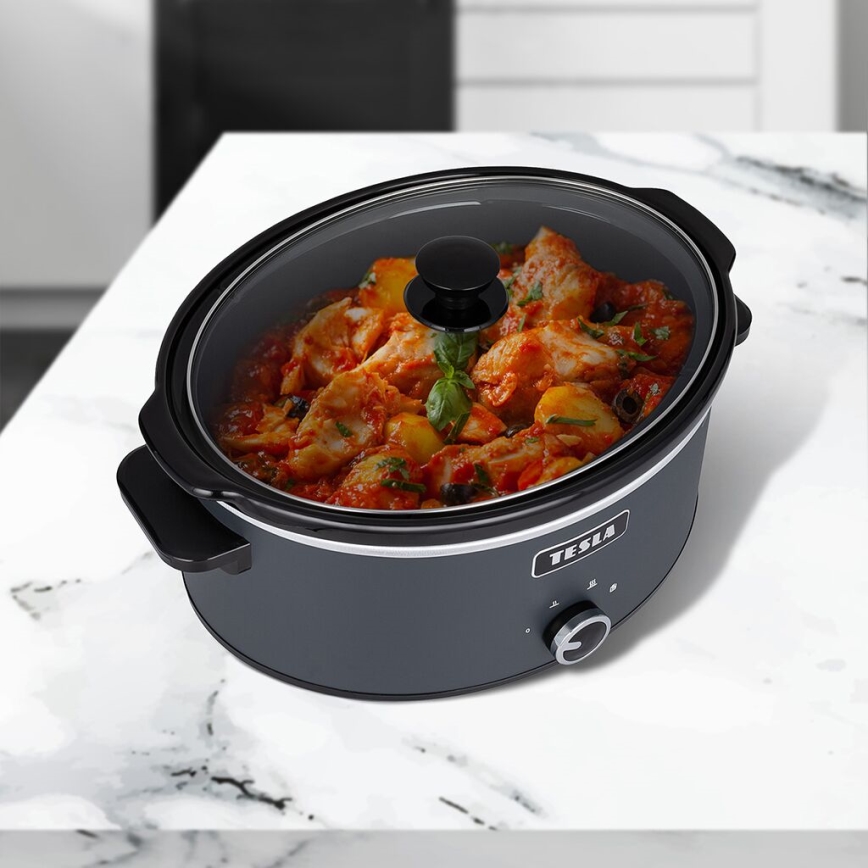 TESLA Electronics SlowCook - Lonac za sporo kuhanje 6,5 l 270W/230V