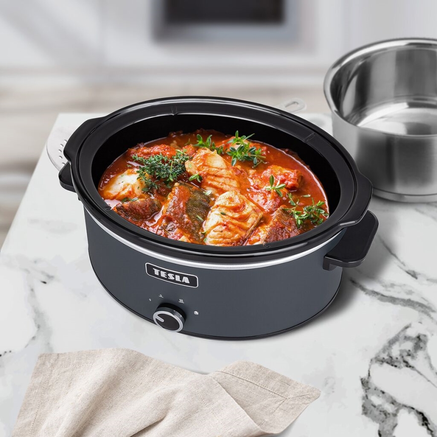 TESLA Electronics SlowCook - Lonac za sporo kuhanje 6,5 l 270W/230V