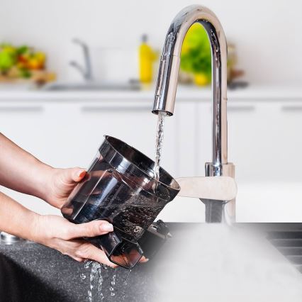 TESLA Electronics SlowJuicer Deluxe - Spori sokovnik 250W/230V nehrđajući/crna