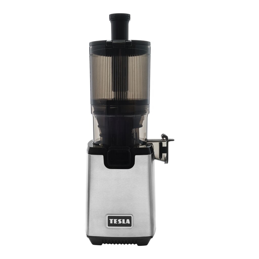 TESLA Electronics SlowJuicer Deluxe - Spori sokovnik 250W/230V nehrđajući/crna