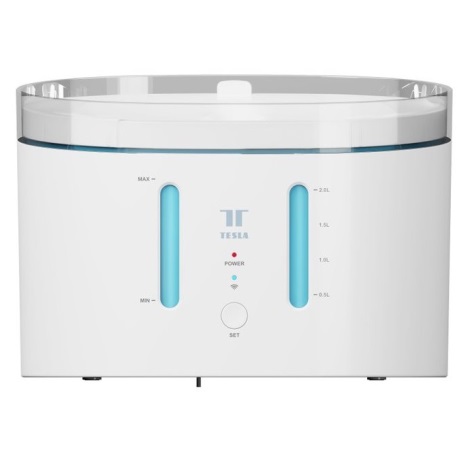 TESLA Smart - Pametna fontana za kućne ljubimce s UV sterilizacijom 2,5 l 5V Wi-Fi