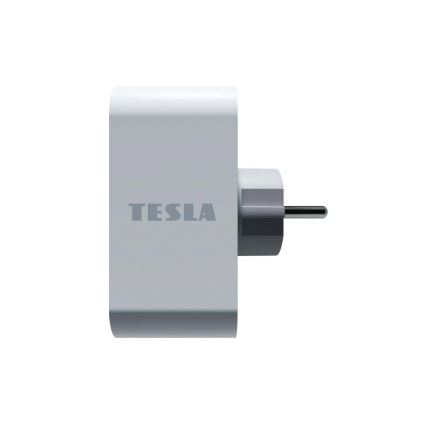 TESLA Smart - Pametna razdjelna utičnica 2x16A/230V Tip F Wi-Fi Tuya