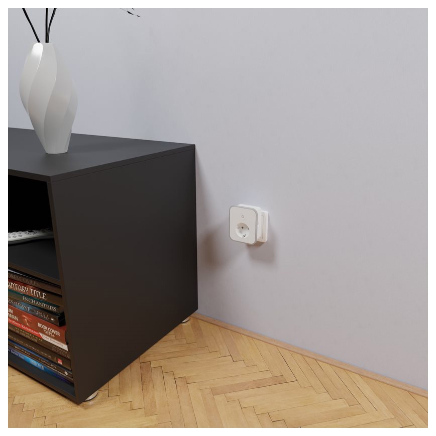 TESLA Smart - Pametna utičnica 3690W/230V/16A 2xUSB/24W/5V Wi-Fi Tuya