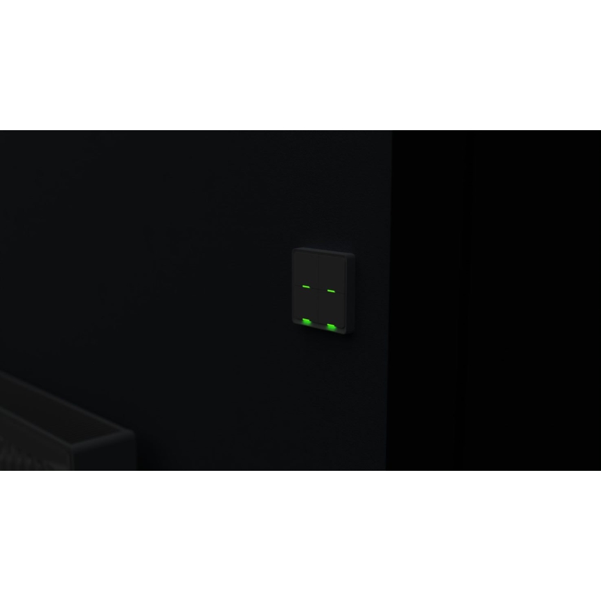 TESLA Smart - Pametni bežični kućni prekidač 4P 1xCR2430 ZigBee