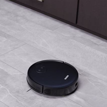 TESLA Smart - Pametni robotski usisivač 2u1 2000 mAh Wi-Fi crna + daljinski upravljač