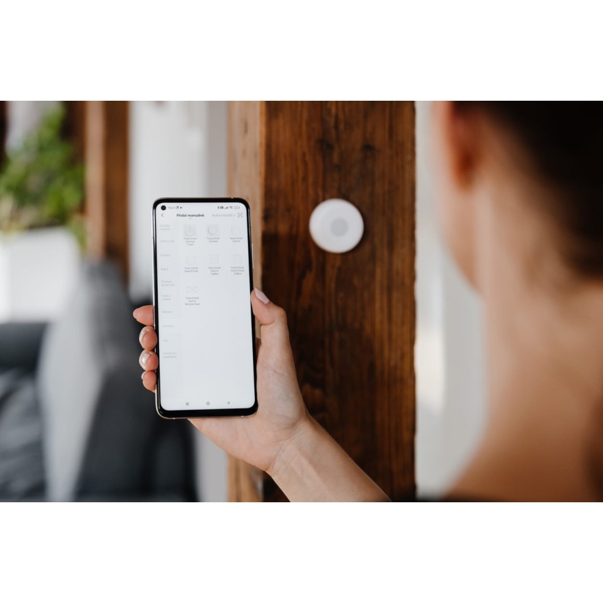 TESLA Smart - Pametno tipkalo 1xCR2032 Zigbee