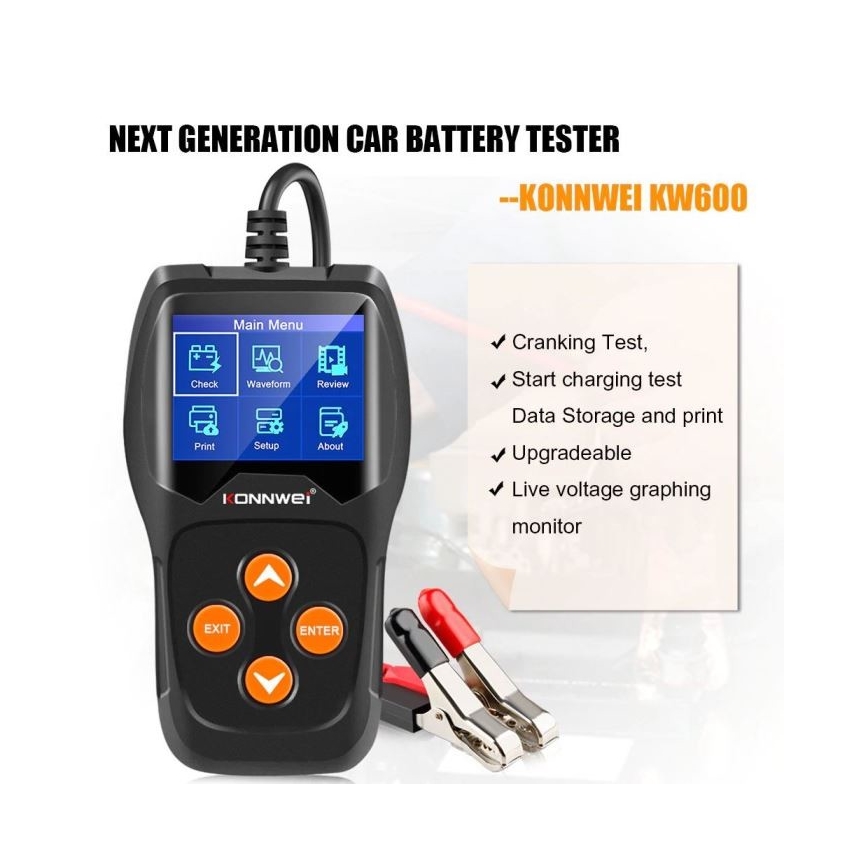 Tester akumulatora 12V