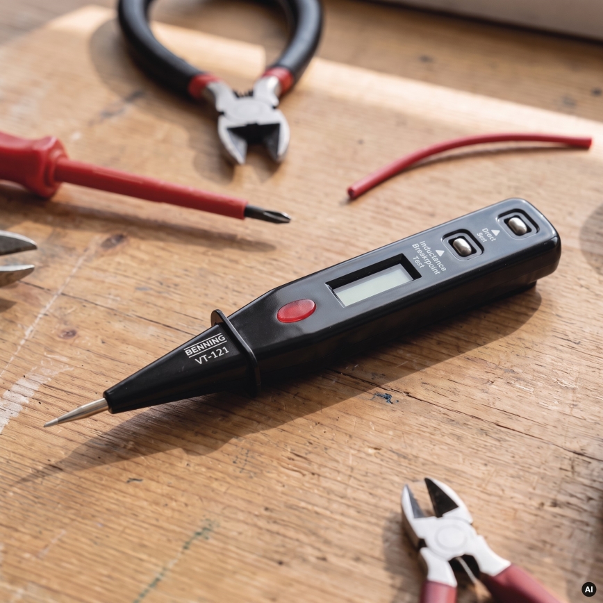 Tester napona VT-121 12-250V crni