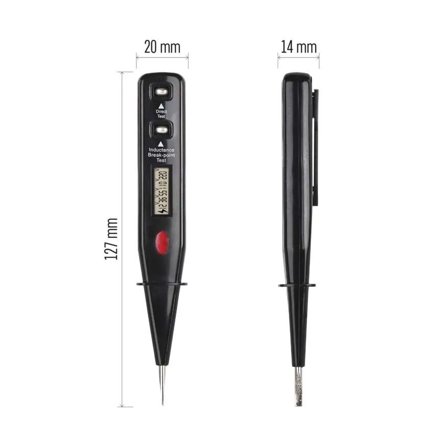 Tester napona VT-121 12-250V crni