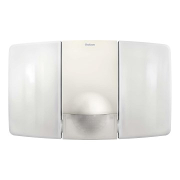 theben - LED zidni reflektor s senzorom 2xLED/10W/230V bijeli IP55