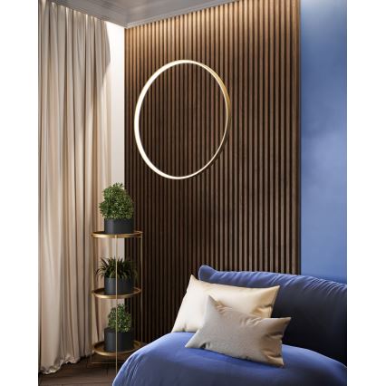 Thoro TH.175 - LED Luster na sajli RIO LED/50W/230V CRI 90 3000K pr. 78 cm zlatna