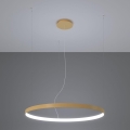 Thoro TH.181 - LED  Luster na sajli RIO LED /50W/230V CRI 95 4000K pr. 78 cm zlatna