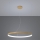 Thoro TH.181 - LED  Luster na sajli RIO LED /50W/230V CRI 95 4000K pr. 78 cm zlatna