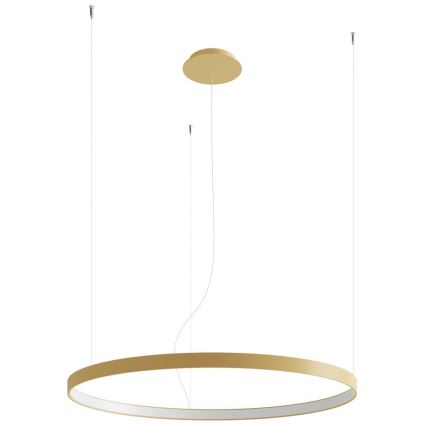 Thoro TH.181 - LED  Luster na sajli RIO LED /50W/230V CRI 95 4000K pr. 78 cm zlatna