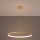 Thoro TH.216 - LED Luster na sajli RIO LED/30W/230V CRI 90 3000K pr. 55 cm zlatna