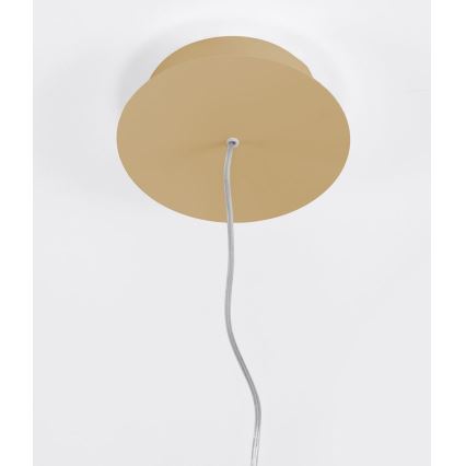 Thoro TH.216 - LED Luster na sajli RIO LED/30W/230V CRI 90 3000K pr. 55 cm zlatna