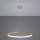 Thoro TH.217 - LED Luster na sajli RIO LED/30W/230V CRI 95 4000K pr. 55 cm zlatna
