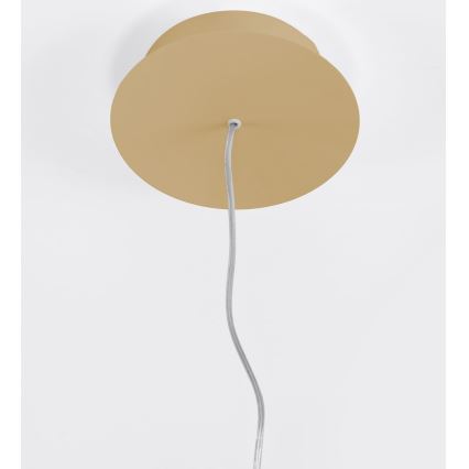 Thoro TH.217 - LED Luster na sajli RIO LED/30W/230V CRI 95 4000K pr. 55 cm zlatna