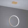 Thoro TH.221 - LED Luster na sajli RIO LED/30W/230V CRI 95 4000K pr. 55 cm zlatna