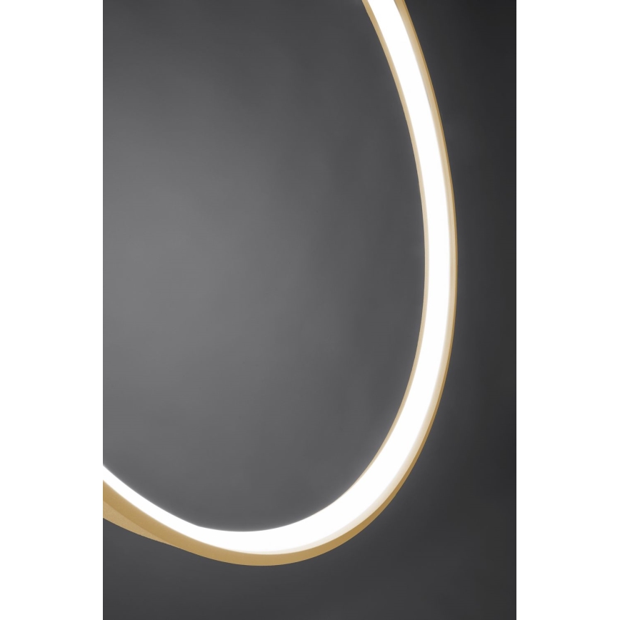 Thoro TH.221 - LED Luster na sajli RIO LED/30W/230V CRI 95 4000K pr. 55 cm zlatna
