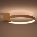 Thoro TH.222 - LED Stropna svjetiljka RIO LED/30W/230V CRI 90 3000K pr. 55 cm zlatna
