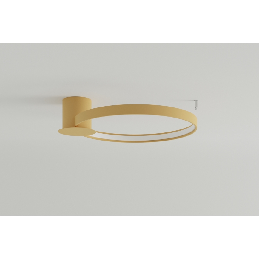 Thoro TH.222 - LED Stropna svjetiljka RIO LED/30W/230V CRI 90 3000K pr. 55 cm zlatna