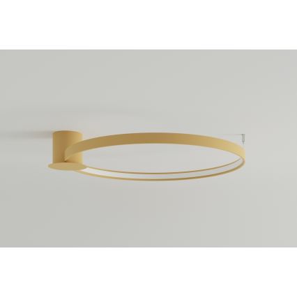 Thoro TH.224 - LED Stropna svjetiljka RIO LED/50W/230V CRI 90 3000K pr. 78 cm zlatna