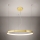 Thoro TH.246 - LED Luster na sajli RIO LED/50W/230V CRI 90 3000K pr. 78 cm zlatna