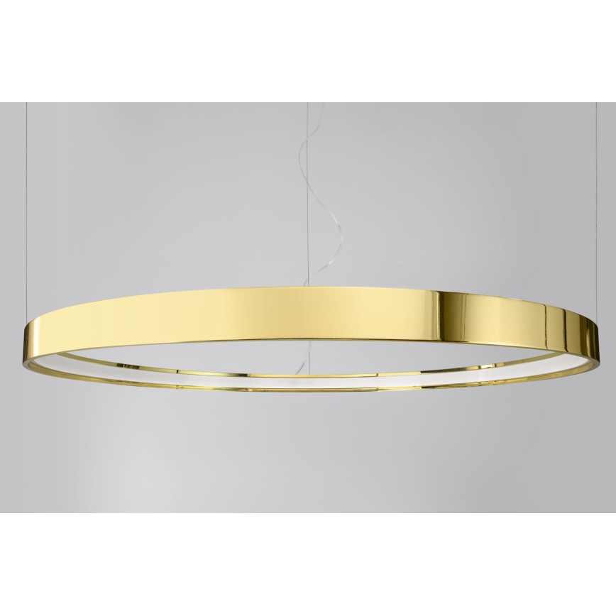 Thoro TH.246 - LED Luster na sajli RIO LED/50W/230V CRI 90 3000K pr. 78 cm zlatna