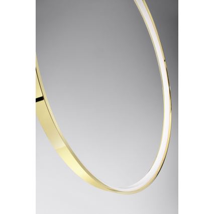 Thoro TH.248 - LED Luster na sajli RIO LED/50W/230V CRI 90 3000K pr. 78 cm zlatna