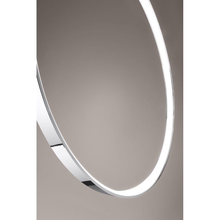 Thoro TH.249 - LED Luster na sajli RIO LED/50W/230V CRI 90 4000K pr. 78 cm sjajni krom